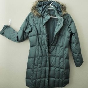 Eddie Bauer Down Car Length Coat -- size L